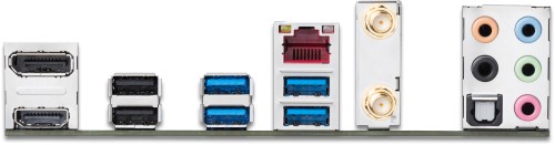 Rear motherboard ports